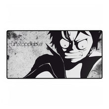 Load image into Gallery viewer, The unstoppable monkey d luffy Mouse Pad (Desk Mat)