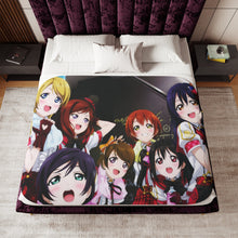 Load image into Gallery viewer, Anime Love Live! Sherpa Blanket