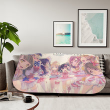 Load image into Gallery viewer, Anime Love Live! Sherpa Blanket