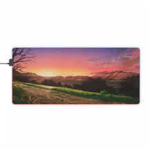 Load image into Gallery viewer, A Peaceful Sunset RGB LED Mouse Pad (Desk Mat)