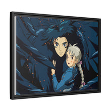 Load image into Gallery viewer, Anime Howl's Moving Castle Canvas Framed Art Print