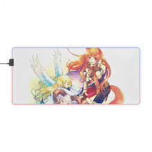 Load image into Gallery viewer, Raphtalia and Filo RGB LED Mouse Pad (Desk Mat)
