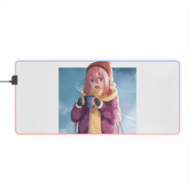 Load image into Gallery viewer, Laid-Back Camp by RGB LED Mouse Pad (Desk Mat)