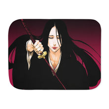 Load image into Gallery viewer, Unohana Bankai Sherpa Blanket
