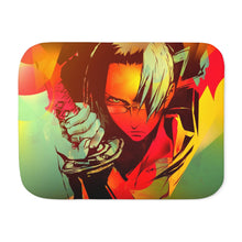 Load image into Gallery viewer, Anime Samurai Champloo Sherpa Blanket