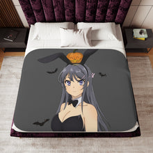 Load image into Gallery viewer, Rascal Does Not Dream Of Bunny Girl Senpai Sherpa Blanket