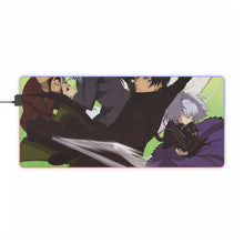 Load image into Gallery viewer, Darker Than Black Hei, Yin, Mao, Misaki Kirihara RGB LED Mouse Pad (Desk Mat)