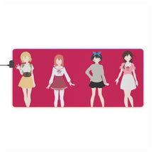Load image into Gallery viewer, Rent-A-Girlfriend RGB LED Mouse Pad (Desk Mat)