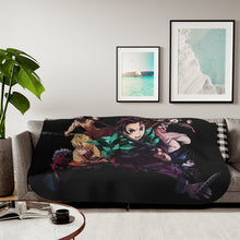 Load image into Gallery viewer, Demon Slayer: Kimetsu no Yaiba Sherpa Blanket