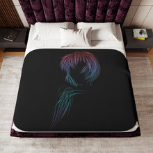 Load image into Gallery viewer, Anime Neon Genesis Evangelion Sherpa Blanket