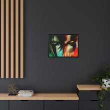 Load image into Gallery viewer, Green with envy, red with rage Canvas Framed Art Print