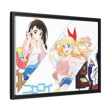 Load image into Gallery viewer, Nisekoi Chitoge Kirisaki, Kosaki Onodera, Seishirou Tsugumi Canvas Framed Art Print