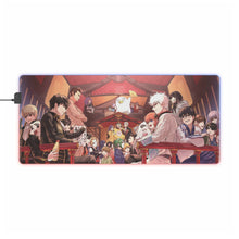 Load image into Gallery viewer, Gintama Gintoki Sakata, Kagura, Shimura Shinpachi, Toushirou Hijikata, Okita Sougo RGB LED Mouse Pad (Desk Mat)