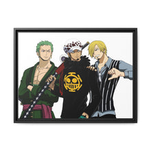 Load image into Gallery viewer, Zoro,Law and Sanji Canvas Framed Art Print