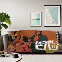 Load image into Gallery viewer, Anime Cowboy Bebop Sherpa Blanket