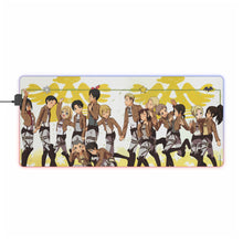 Load image into Gallery viewer, Anime Attack On Titan RGB LED Mouse Pad (Desk Mat)