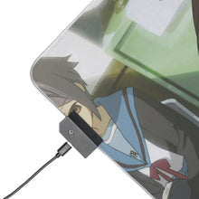 Load image into Gallery viewer, The Melancholy Of Haruhi Suzumiya RGB LED Mouse Pad (Desk Mat)