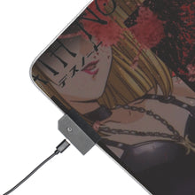 Load image into Gallery viewer, Death Note Misa Amane RGB LED Mouse Pad (Desk Mat)