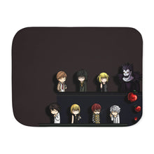 Load image into Gallery viewer, Anime Death Note Sherpa Blanket