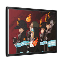 Load image into Gallery viewer, Anime Fire Force Canvas Framed Art Print