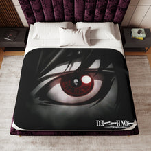Load image into Gallery viewer, Anime Death Noter Sherpa Blanket