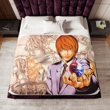 Load image into Gallery viewer, Anime Death Note Sherpa Blanket
