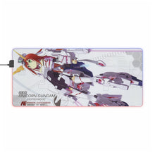 Load image into Gallery viewer, Anime Gundam RGB LED Mouse Pad (Desk Mat)