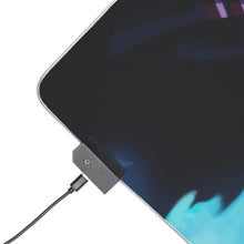 Load image into Gallery viewer, Blue Exorcist RGB LED Mouse Pad (Desk Mat)