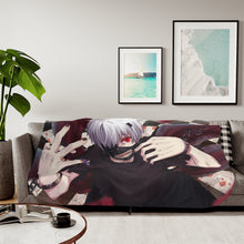 Load image into Gallery viewer, Anime Tokyo Ghoul Sherpa Blanket