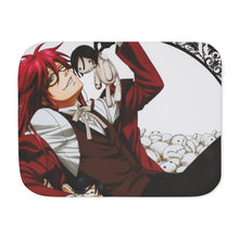 Load image into Gallery viewer, Black Butler Sherpa Blanket