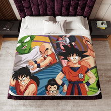 Load image into Gallery viewer, Last Tournament Dragon Ball Sherpa Blanket