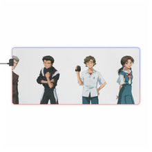 Load image into Gallery viewer, Neon Genesis Evangelion RGB LED Mouse Pad (Desk Mat)