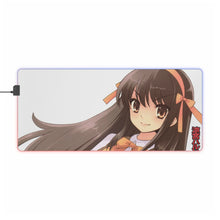 Load image into Gallery viewer, The Melancholy Of Haruhi Suzumiya RGB LED Mouse Pad (Desk Mat)