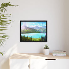 Load image into Gallery viewer, Floor 22 of the Aincrad Canvas Framed Art Print