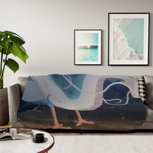 Load image into Gallery viewer, Anime Spirited Away Sherpa Blanket