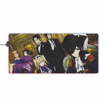 Load image into Gallery viewer, Black Butler RGB LED Mouse Pad (Desk Mat)