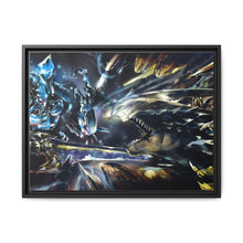 Load image into Gallery viewer, Cocytus Vs Lizardman Canvas Framed Art Print