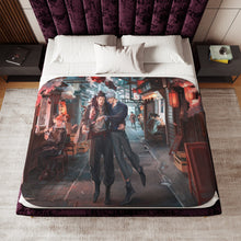 Load image into Gallery viewer, Jujutsu Kaisen Sherpa Blanket