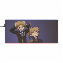 Load image into Gallery viewer, Baka And Test RGB LED Mouse Pad (Desk Mat)