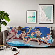 Load image into Gallery viewer, Ao No Exorcist Sherpa Blanket