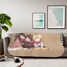 Load image into Gallery viewer, Anime Attack On Titan Sherpa Blanket