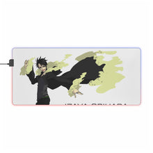 Load image into Gallery viewer, Durarara!! Izaya Orihara RGB LED Mouse Pad (Desk Mat)