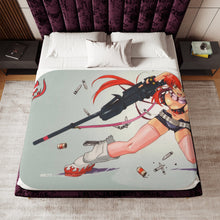 Load image into Gallery viewer, Anime Tengen Toppa Gurren Lagann Sherpa Blanket