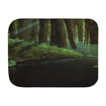 Load image into Gallery viewer, Anime Princess Mononoker Sherpa Blanket