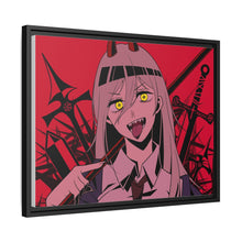 Load image into Gallery viewer, Anime Chainsaw Man Canvas Framed Art Print