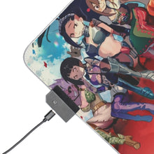 Load image into Gallery viewer, My Hero Academia Izuku Midoriya, Katsuki Bakugou, All Might, Tenya Iida, Tsuyu Asui RGB LED Mouse Pad (Desk Mat)