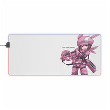 Load image into Gallery viewer, Sword Art Online Alternative: Gun Gale Online RGB LED Mouse Pad (Desk Mat)