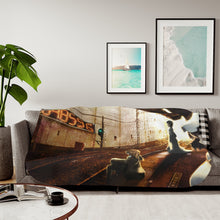 Load image into Gallery viewer, Mayuri's Fate Sherpa Blanket