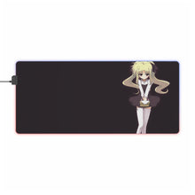 Load image into Gallery viewer, Magical Girl Lyrical Nanoha RGB LED Mouse Pad (Desk Mat)