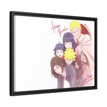 Load image into Gallery viewer, Happy Birthday Uncle Neji! Canvas Framed Art Print